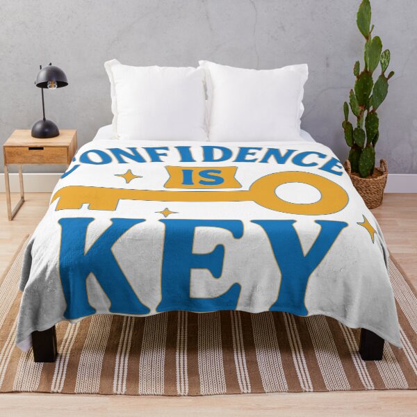 Item preview, Confidence is Key Self Empowerment Quote Motivational Wall Art Positive Affirmation Print Office Decor Personal Development Design designed and sold by Apotheosis by Irie Meraki.
