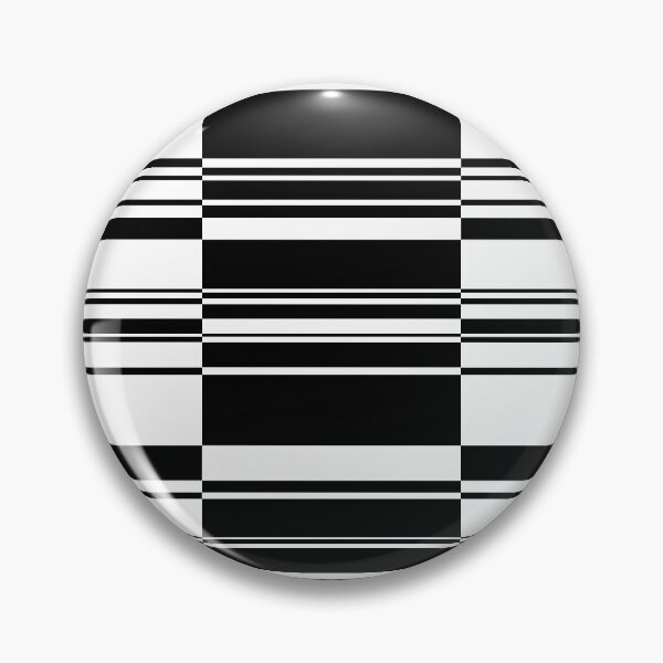 Item preview, Retro Minimal Black and White Stripe 2 designed and sold by MellowCat.
