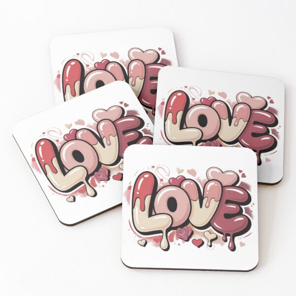Item preview, LOVE Drip Valentine T-Shirt – Cute Romantic Graphic for Couples & Gift Buyers designed and sold by GemBob Creations.