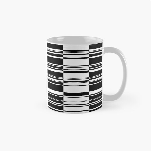 Item preview, Retro Minimal Black and White Stripe 1 designed and sold by MellowCat.