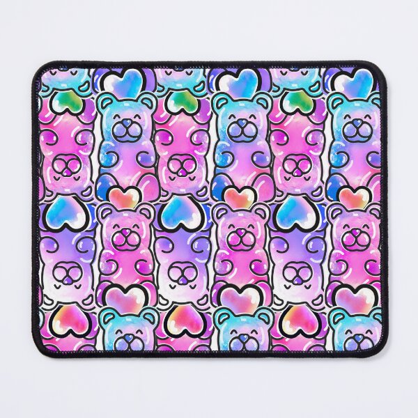 Item preview, Pastel Gummy Bears pattern designed and sold by paracosmix.