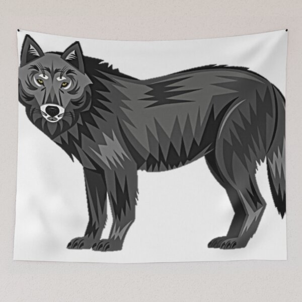 Item preview, Illustration of a wolf designed and sold by NoxLand.
