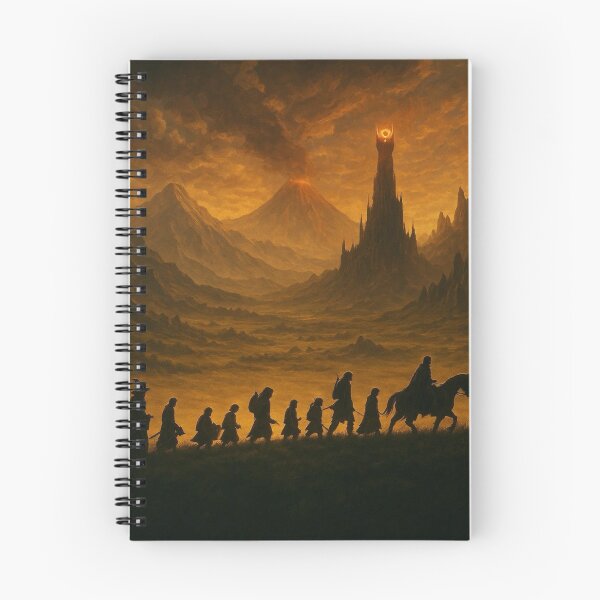 Item preview, Lord of the rings, the journey to Mordor. designed and sold by serenddy.