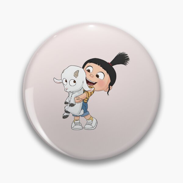 Item preview, Agnes holding baby goat  designed and sold by LuloCreative.