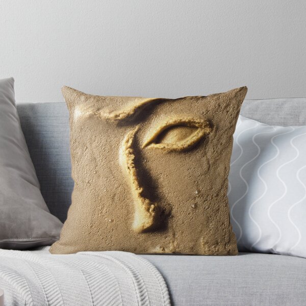 Item preview, Abstract Human Eye Sculpture In Beach Sand designed and sold by chase-thewave.