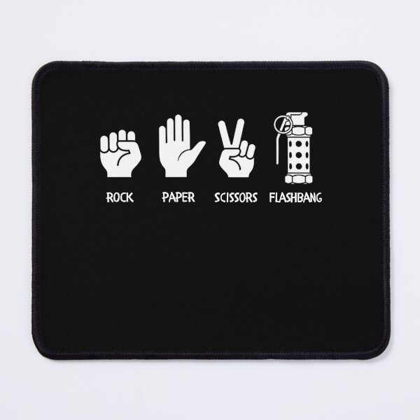 Item preview, Rock Paper Scissors Flashbang designed and sold by Mateusz Majcherek.