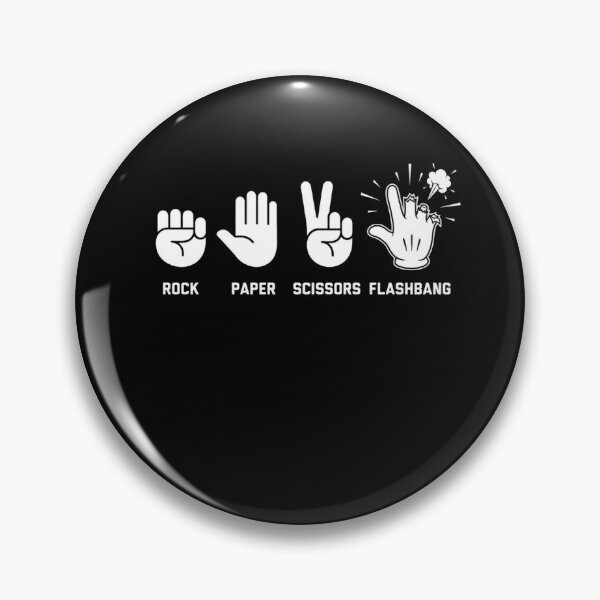 Item preview, Rock Paper Scissors Flashbang designed and sold by Mateusz Majcherek.