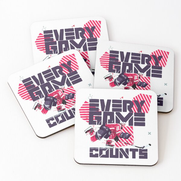 Item preview, Every Game Counts — Ice Hockey (Motivational Hockey Quote Design) designed and sold by Fanybany.