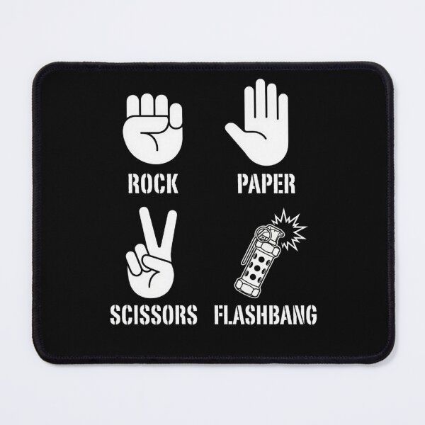 Item preview, Paper Scissors Flashbang designed and sold by Mateusz Majcherek.