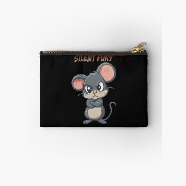 Item preview, Street Mouse Soft Chaos Collection – Silent Fury Mouse Cartoon, Adorable Sarcastic Rodent designed and sold by MiraLumeStudio.