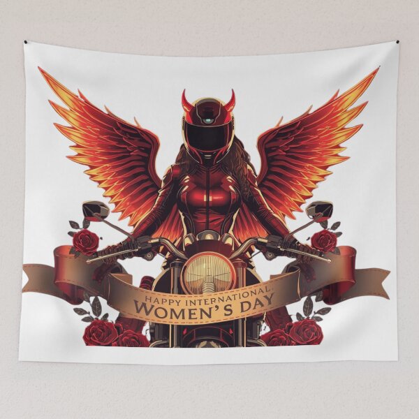 Item preview, Devil Queen Rider – Happy International Women’s Day designed and sold by YourTrendyTees.