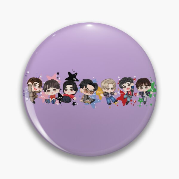 Item preview, Chibi design inspired by the group "BTS" designed and sold by mbs-desing.