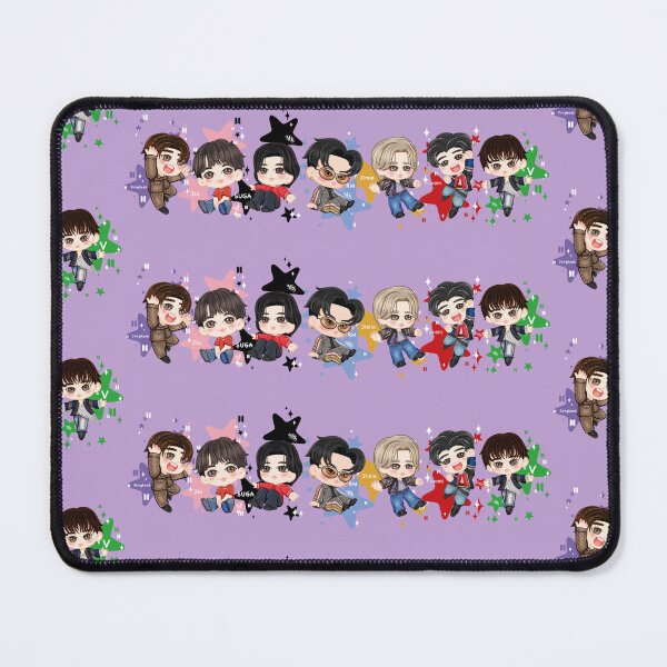 Item preview, Chibi design inspired by the group "BTS" designed and sold by mbs-desing.