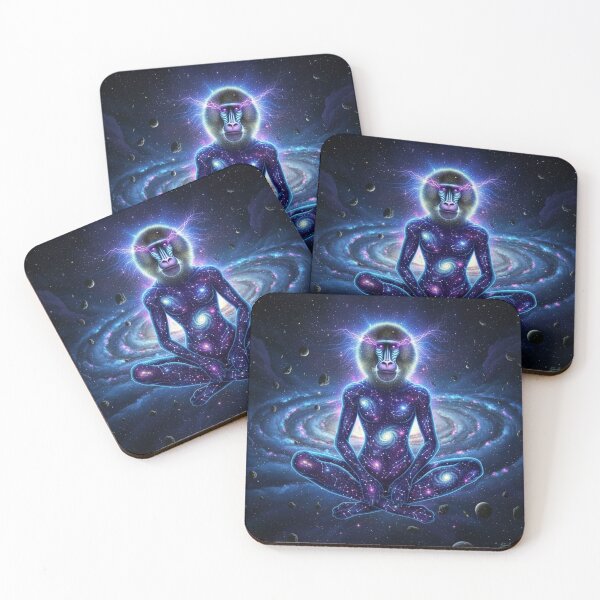 Item preview, Cosmic Mandrill - Stella designed and sold by Cosmic Zoo.