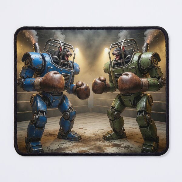Item preview, Tasmanian Devil Robot Boxers designed and sold by Tridentulus.