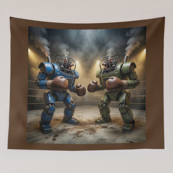 Item preview, Tasmanian Devil Robot Boxers designed and sold by Tridentulus.