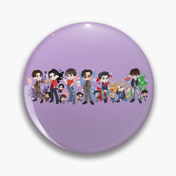 Item preview, Chibi design inspired by the group "BTS" designed and sold by mbs-desing.