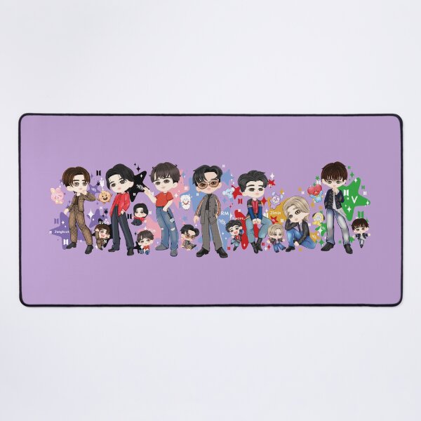 Item preview, Chibi design inspired by the group "BTS" designed and sold by mbs-desing.