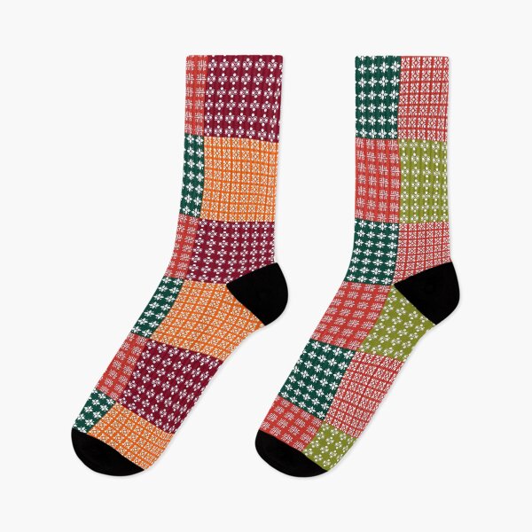 Item preview, Colorful Patchwork Geometric Seamless Pattern designed and sold by Dreamy Ocean Art.