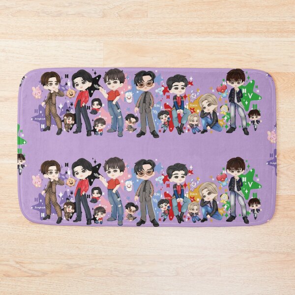 Item preview, Chibi design inspired by the group "BTS" designed and sold by mbs-desing.