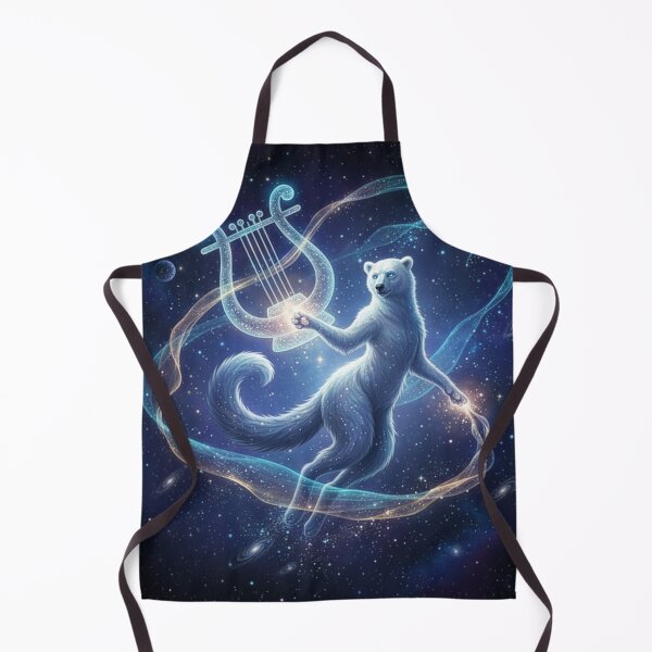 Item preview, Cosmic Polar Bear - Lyra designed and sold by Cosmic Zoo.