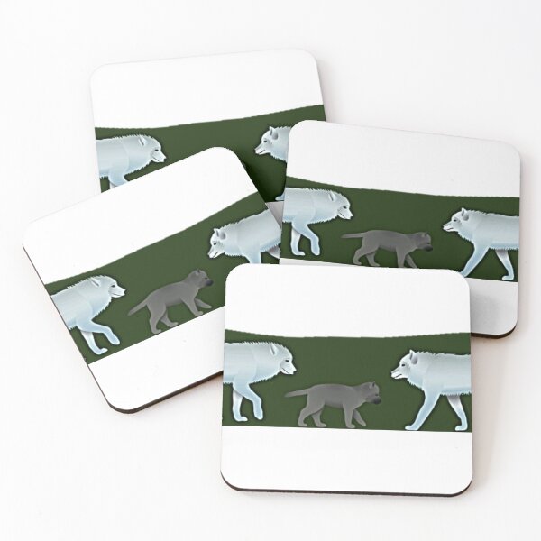Item preview, Illustration of the Wolf Family designed and sold by NoxLand.