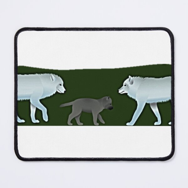Item preview, Illustration of the Wolf Family designed and sold by NoxLand.