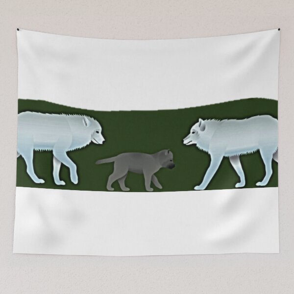 Item preview, Illustration of the Wolf Family designed and sold by NoxLand.