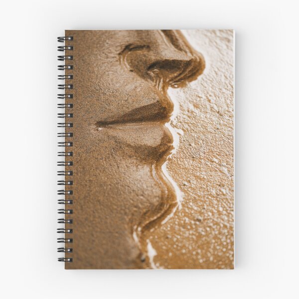 Item preview, Surreal Human Profile Sculpted In Beach Sand designed and sold by chase-thewave.