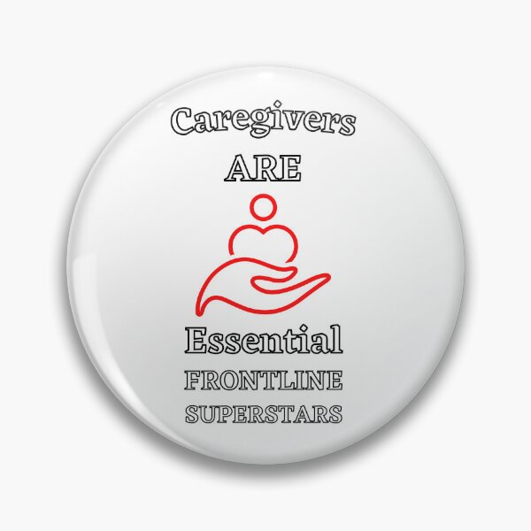 Item preview, Caregivers Are Essential Frontline Superstars designed and sold by Sneableman58.