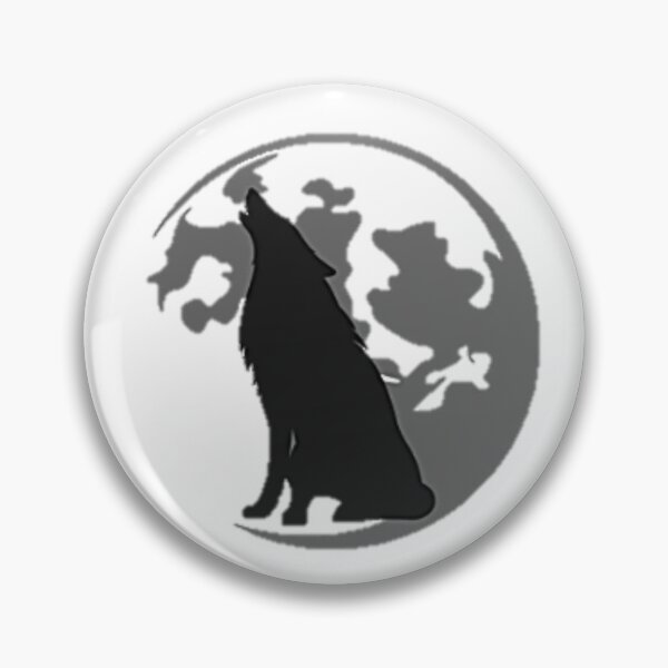 Item preview, Howling Wolf illustration designed and sold by NoxLand.