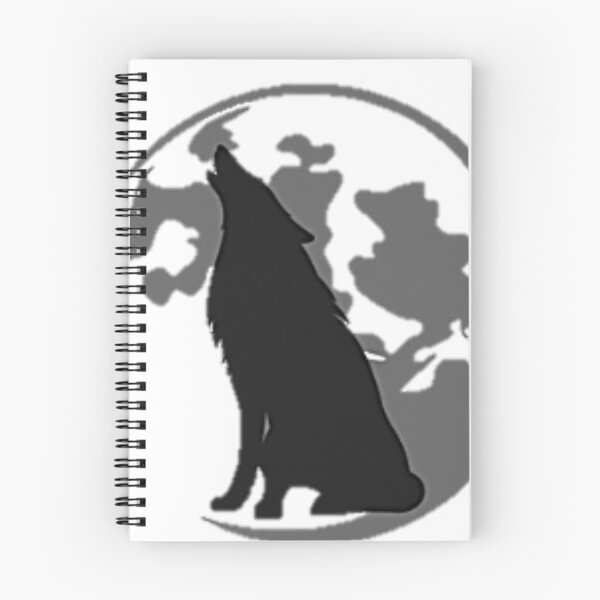 Item preview, Howling Wolf illustration designed and sold by NoxLand.