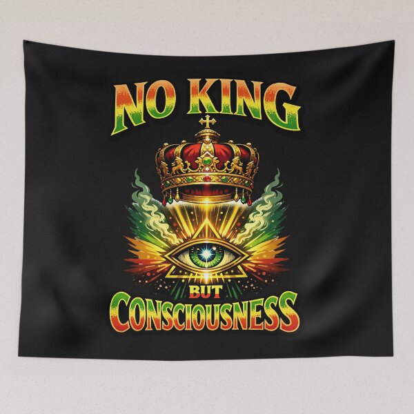 Item preview, No King But Consciousness designed and sold by SavvyEarth.