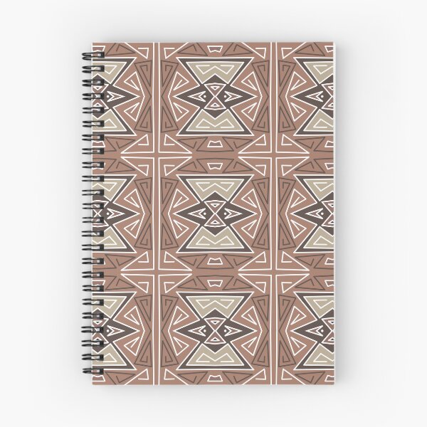 Item preview, Tribal Geometric Pattern in Mocha Mousse, Chocolate and Tan designed and sold by MellowCat.