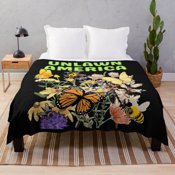 Item preview, Unlawn America Native Pollinator Garden Colorful Design designed and sold by EarthArtDesigns.