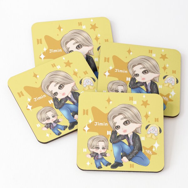 Item preview, Chibi design inspired by Jimin from the group "BTS" designed and sold by mbs-desing.