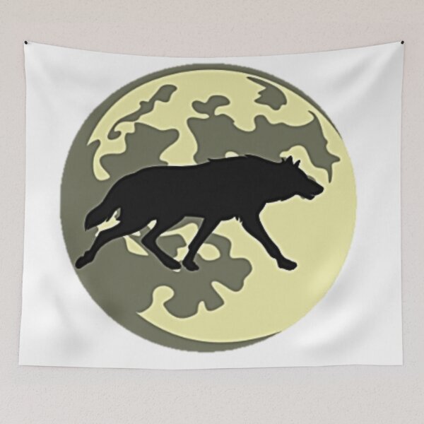 Item preview, Illustration of The Wolf Who Walks designed and sold by NoxLand.