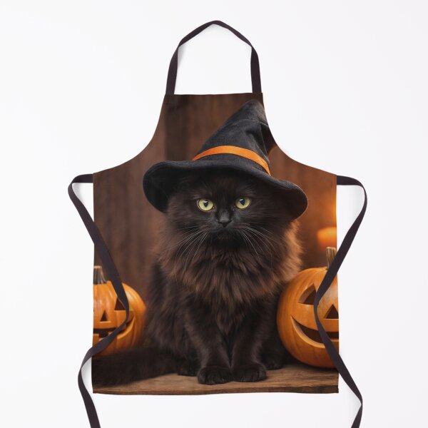 Item preview, Magical Black Cat Witch Cozy Halloween Art designed and sold by adobtsony.