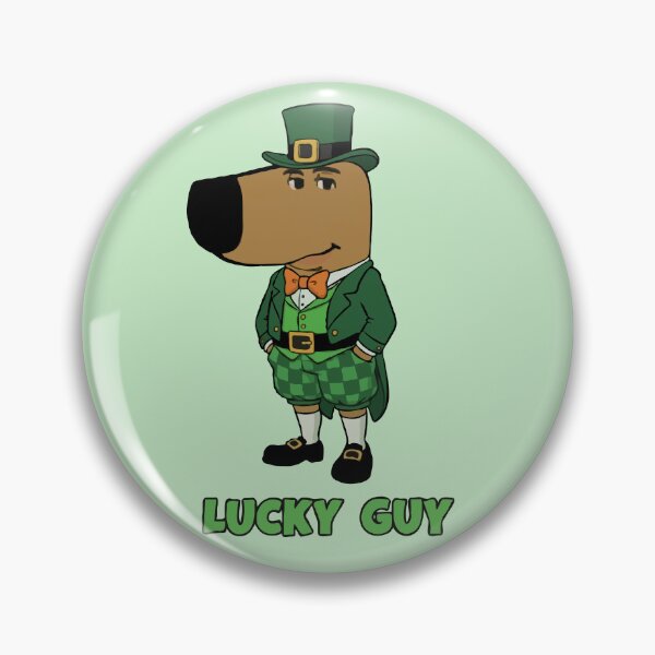 Item preview, Lucky Guy Chill Guy  designed and sold by Gkinoki.