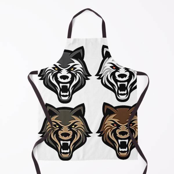 Item preview, Illustration Of 4 Wolves designed and sold by NoxLand.