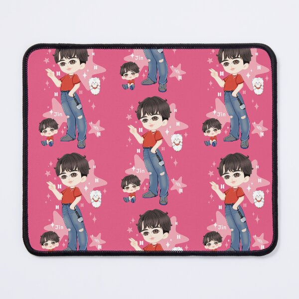 Item preview, Chibi design inspired by Jin from the group "BTS" designed and sold by mbs-desing.