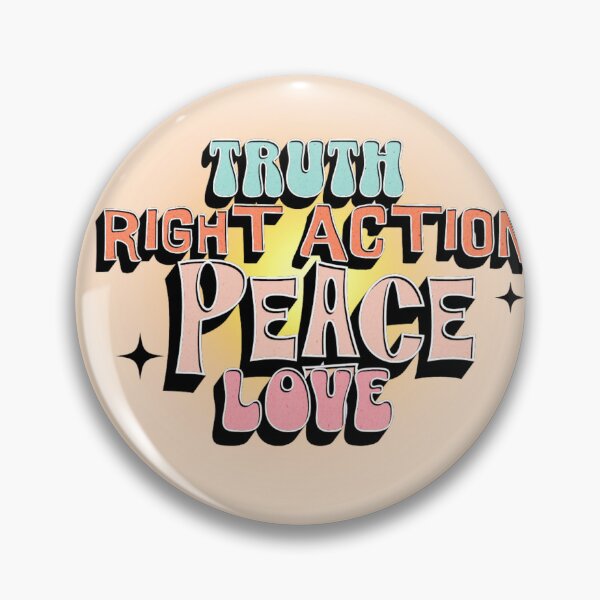 Item preview, Truth, Right Action, Peace, Love the Four Doors of Veda, Human Values designed and sold by PriyaMagic.