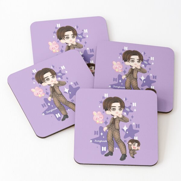 Item preview, Chibi design inspired by Jungkook from the group "BTS" designed and sold by mbs-desing.