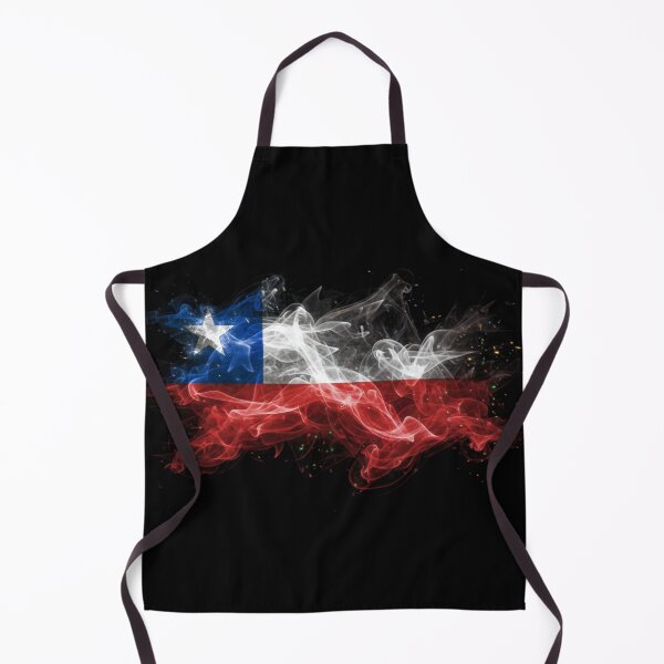 Item preview, Chilean Flag Glowing Energy Smoke designed and sold by FUIRY .