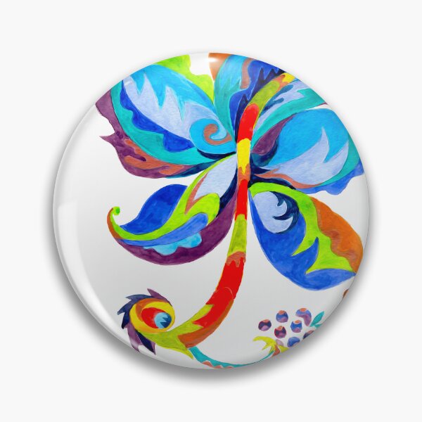 Item preview, Decorative flower, folklore style designed and sold by Mevissart.