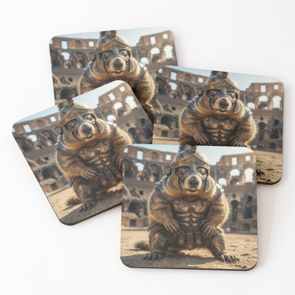 Item preview, Roman Groundhog in Coliseum designed and sold by Tridentulus.