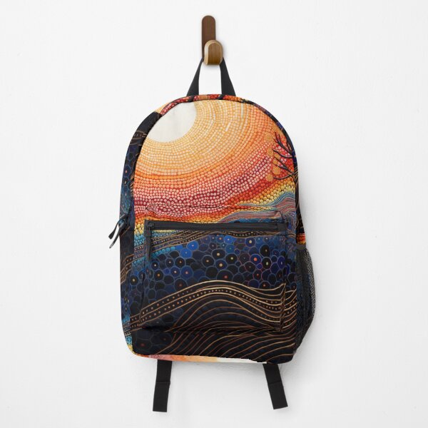Item preview, Aboriginal Inspired Art - Pointillist Dawn designed and sold by GrinGalore.