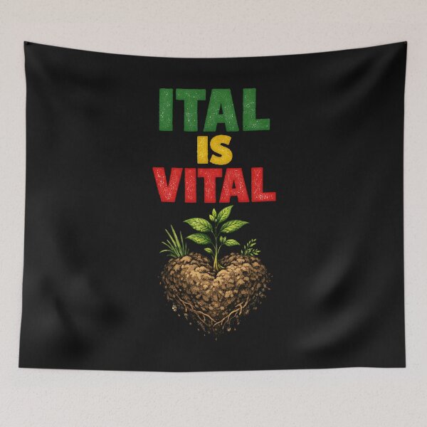 Item preview, Ital Is Vital  designed and sold by SavvyEarth.