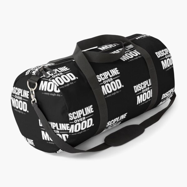 Item preview, Discipline Over Mood Motivational Gym Design designed and sold by AstravibeX.
