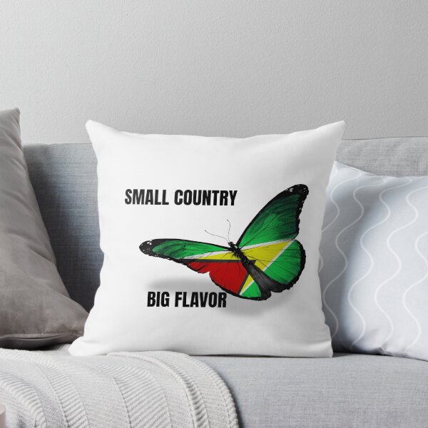 Item preview, Butterfly flag Colors Guyana designed and sold by PALMROOT T-SHIRT CARIBBEAN IN EVERY THREAD.